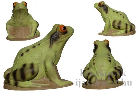 3D žaba 3Di zelená