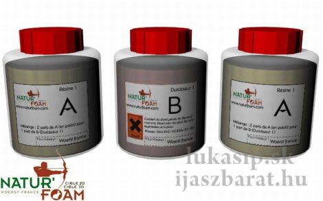 Sada na opravu terčov (dvojzložková pena) - veľká 3 kg Sada na opravu terčov (dvojzložková pena) - veľká 3 kg