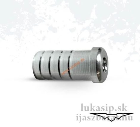 Končíky na šípy do kuše ploché - hliník