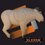3D horská koza biela Eleven